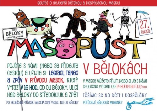 Beloky - masopoust 2016